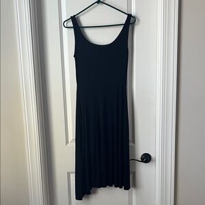 Olivia Rae Classic Black Midi Dress